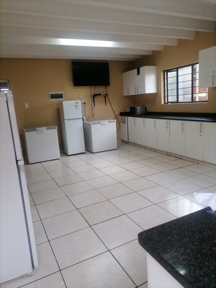 Kitchen counter and cooking area